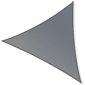 TOBOLI - Vela triangulaire 3x3x4.2m - Gris - 3x3x4.2m - Voile d'ombrage - Publicité TOBOLI - Vela triangulaire 3x3x4.2m - Gris - 3x3x4.2m - Voile d'ombrage - Publicité