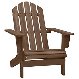 vidaXL Chaise de Jardin Meuble de Patio Transat Mobilier de Terrasse Cour Chaise d'Extérieur Chaise de Patio Siège de Balcon Marron Bois - Publicité vidaXL Chaise de Jardin Meuble de Patio Transat Mobilier de Terrasse Cour Chaise d'Extérieur Chaise de Patio Siège de Balcon Marron Bois - Publicité