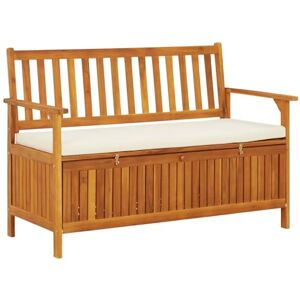 vidaXL Banc de Rangement de Jardin Siège Coffre Stockage Bois d'Acacia Massif - Publicité vidaXL Banc de Rangement de Jardin Siège Coffre Stockage Bois d'Acacia Massif - Publicité