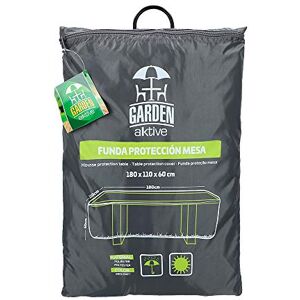 AKTIVE Housse de Table de Jardin 200X130X60 cm, Rectangulaire Imperméable, Polyester 100 g, M² Résistant, Fermeture Réglable, Protection Contre la Poussière et la Pluie, Sac Inclus (61501) - Publicité AKTIVE Housse de Table de Jardin 200X130X60 cm, Rectangulaire Imperméable, Polyester 100 g, M² Résistant, Fermeture Réglable, Protection Contre la Poussière et la Pluie, Sac Inclus (61501) - Publicité
