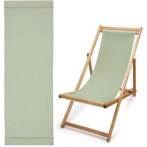 La cordeline Toile de Transat 125x43 cm, Tissus de Rechange pour Chilienne Coton épais Premium Coloris Vert Tilleul - Publicité La cordeline Toile de Transat 125x43 cm, Tissus de Rechange pour Chilienne Coton épais Premium Coloris Vert Tilleul - Publicité