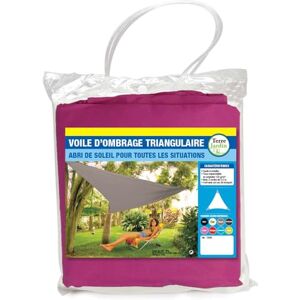 TERRE JARDIN - Vela de sombra triangular - Rose - 3.6 metres - Shade Sail - Publicité TERRE JARDIN - Vela de sombra triangular - Rose - 3.6 metres - Shade Sail - Publicité