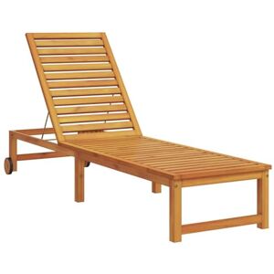 Vidaxl Fauteuil en bois - Réglable, Léger, Extérieur - Publicité Vidaxl Fauteuil en bois - Réglable, Léger, Extérieur - Publicité