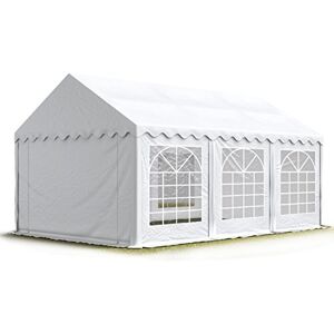TOOLPORT 3x6 m Tente de réception/Barnum Blanc Toile de Haute qualité PVC 700 N - Publicité TOOLPORT 3x6 m Tente de réception/Barnum Blanc Toile de Haute qualité PVC 700 N - Publicité