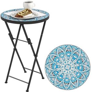 Outsunny - Round Mosaic Table - Garden Table - Publicité Outsunny - Round Mosaic Table - Garden Table - Publicité
