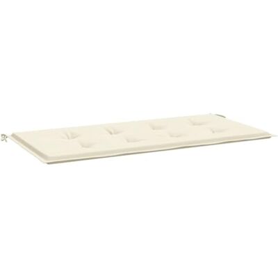 vidaXL Coussin de banc de jardin crème 100x50x3 cm tissu oxford - Publicité vidaXL Coussin de banc de jardin crème 100x50x3 cm tissu oxford - Publicité