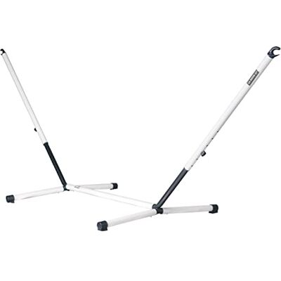 LA SIESTA ® Nautico Cool Grey Powder Coated Steel Stand for Kingsize Hammocks - Publicité LA SIESTA ® Nautico Cool Grey Powder Coated Steel Stand for Kingsize Hammocks - Publicité