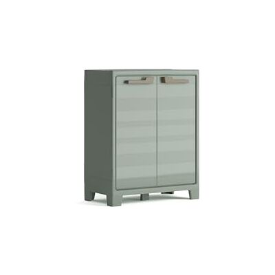 Keter Armoire Basse Planet Outdoor en Résine Multifonctions pour Intérieur et Extérieur Étagères et Pieds Ajustables Canessable 80 x 44 x 100 cm Vert Jade 80% Recyclé - Publicité Keter Armoire Basse Planet Outdoor en Résine Multifonctions pour Intérieur et Extérieur Étagères et Pieds Ajustables Canessable 80 x 44 x 100 cm Vert Jade 80% Recyclé - Publicité