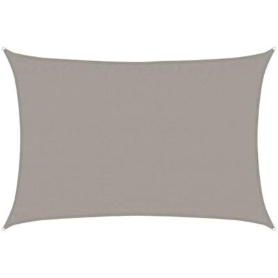 vidaXL Voile d'ombrage 160 g/m² rectangulaire gris clair 3,5x4,5m PEHD, voile de soleil, voile d’ombrage, store de patio, voile de pare-soleil - Publicité vidaXL Voile d'ombrage 160 g/m² rectangulaire gris clair 3,5x4,5m PEHD, voile de soleil, voile d’ombrage, store de patio, voile de pare-soleil - Publicité