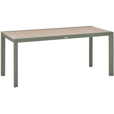 HESPERIDE Hespéride Table de Jardin 6 Places Evasion Beige Lin/Laurier - Publicité HESPERIDE Hespéride Table de Jardin 6 Places Evasion Beige Lin/Laurier - Publicité