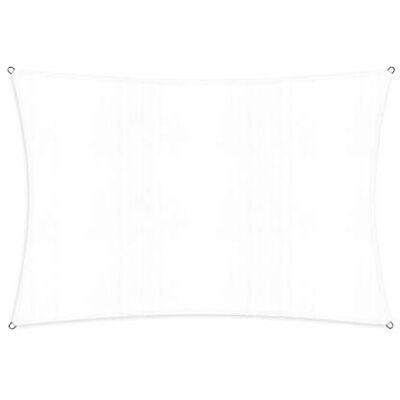 Lumaland Voile d'ombrage rectangulaire 2 x 3 m Protection Solaire résistante aux intempéries avec Cordes de Fixation pour terrasse, Jardin et Balcon en polyéthylène Haute densité avec - Publicité Lumaland Voile d'ombrage rectangulaire 2 x 3 m Protection Solaire résistante aux intempéries avec Cordes de Fixation pour terrasse, Jardin et Balcon en polyéthylène Haute densité avec - Publicité