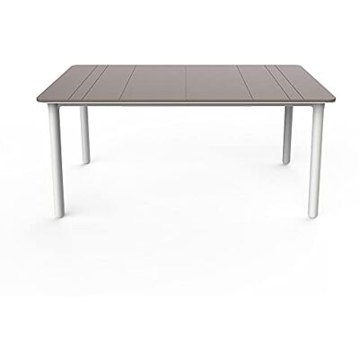 Table Rectangulaire Noa - Polypropylène Intérieur/Extérieur - 160x90 - Design Moderne - Publicité Table Rectangulaire Noa - Polypropylène Intérieur/Extérieur - 160x90 - Design Moderne - Publicité