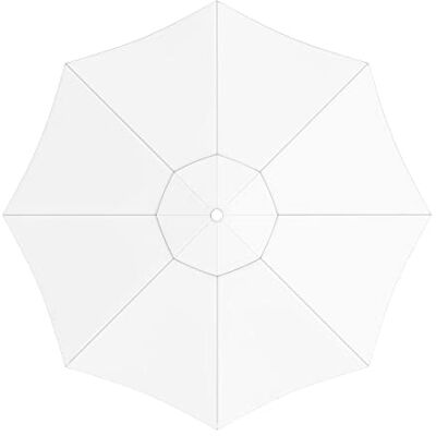 paramondo Toile pour parasol en bois paramadera, ∅ 3 m, Hydrofuge, avec une système d'aération du parasol, Lavable, Rond, Blanc - Publicité paramondo Toile pour parasol en bois paramadera, ∅ 3 m, Hydrofuge, avec une système d'aération du parasol, Lavable, Rond, Blanc - Publicité