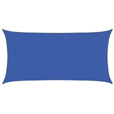 Voile d'ombrage rectangulaire bleue 160 g/m² 4x5 m vidaXL - Voile d'ombrage - Publicité Voile d'ombrage rectangulaire bleue 160 g/m² 4x5 m vidaXL - Voile d'ombrage - Publicité