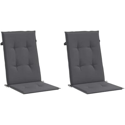 vidaXL Coussin de Chaise de Jardin - Dossier Haut Anthracite 120x50x3cm - Publicité vidaXL Coussin de Chaise de Jardin - Dossier Haut Anthracite 120x50x3cm - Publicité