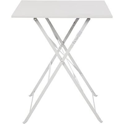 Bolero Perth GK988 Table carrée en acier Gris, 600 mm - Publicité Bolero Perth GK988 Table carrée en acier Gris, 600 mm - Publicité