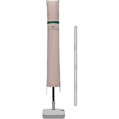 Sekey Housse de Protection pour Ø 300 cm Parasol,Couverture de Parasol avec Grilles D’aération,100% Polyester, Kaki. Publicité Sekey Housse de Protection pour Ø 300 cm Parasol,Couverture de Parasol avec Grilles D’aération,100% Polyester, Kaki. Publicité