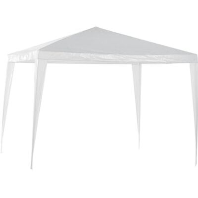 TERRE JARDIN Tonnelle de Jardin 3 x 3 m, Structure Acier et bâche Tonnelle pliante 3 x 3 m structure acier Q215, bâche polyéthylène 110 g/m² imperméable, 8 sardines incluses - Publicité TERRE JARDIN Tonnelle de Jardin 3 x 3 m, Structure Acier et bâche Tonnelle pliante 3 x 3 m structure acier Q215, bâche polyéthylène 110 g/m² imperméable, 8 sardines incluses - Publicité
