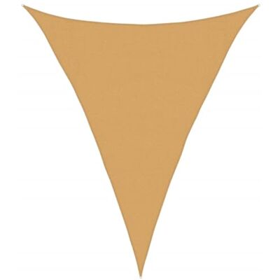 VIDAXL Voile parasol 160 G/m Triangulaire Sable 3x4x4 M - Voile parasol - Publicité VIDAXL Voile parasol 160 G/m Triangulaire Sable 3x4x4 M - Voile parasol - Publicité