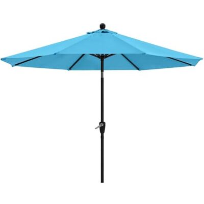 ABCCANOPY Parasol de terrasse de 2,3 m avec bouton poussoir d'inclinaison pour jardin, terrasse, arrière-cour et piscine, 8 baleines, plus de 13 couleurs - Publicité ABCCANOPY Parasol de terrasse de 2,3 m avec bouton poussoir d'inclinaison pour jardin, terrasse, arrière-cour et piscine, 8 baleines, plus de 13 couleurs - Publicité