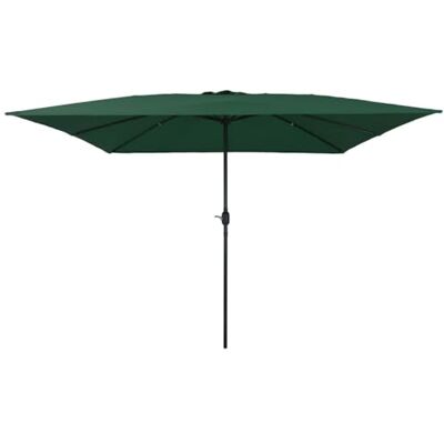 VIDAXL Parapluie de jardin carré vert - Parapluie de jardin - Publicité VIDAXL Parapluie de jardin carré vert - Parapluie de jardin - Publicité