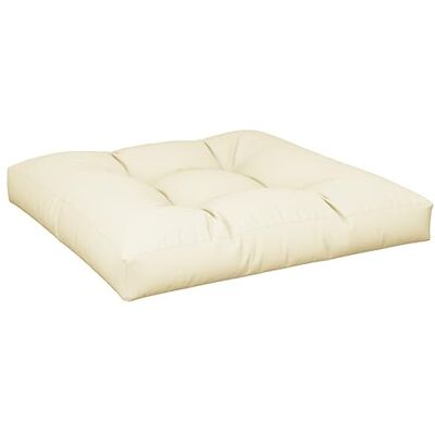 Vidaxl - Coussin pour canapé en palette crème 80x80x12 cm - Coussin - Publicité Vidaxl - Coussin pour canapé en palette crème 80x80x12 cm - Coussin - Publicité