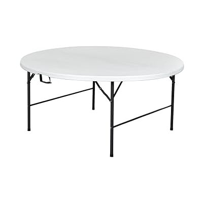 Metro Table Pliante pour l'extérieur, Acier/Polyéthylène, Résistant aux intempéries, Blanc - Publicité Metro Table Pliante pour l'extérieur, Acier/Polyéthylène, Résistant aux intempéries, Blanc - Publicité