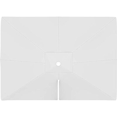 paramondo Toile de rechange pour parasol avec Air Vent pour parasol à mât excentré Parapenda (3,5m / ronde), blanche - Publicité paramondo Toile de rechange pour parasol avec Air Vent pour parasol à mât excentré Parapenda (3,5m / ronde), blanche - Publicité