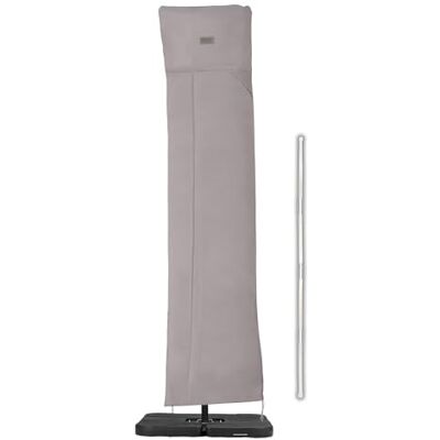 Sekey Housse de Protection Ultra-Résistante pour Parasol Déporté -260x65cm Tissu Oxford 600D Imperméable Anti-UV avec Tige de Montage et Aérations - Publicité Sekey Housse de Protection Ultra-Résistante pour Parasol Déporté -260x65cm Tissu Oxford 600D Imperméable Anti-UV avec Tige de Montage et Aérations - Publicité