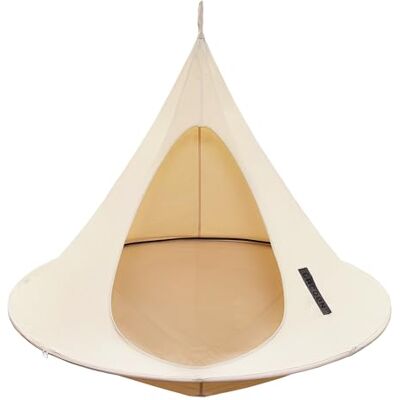 Vivere Couleurs du Monde Cacoon de taille Single (150 cm de diamètre) Coloris écru, Natural White - Publicité Vivere Couleurs du Monde Cacoon de taille Single (150 cm de diamètre) Coloris écru, Natural White - Publicité
