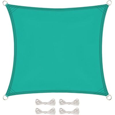 Linxor Voile d'ombrage carré pour terrasse, Jardin, Toile imperméable et résistant UV Plusieurs Tailles et Coloris - Publicité Linxor Voile d'ombrage carré pour terrasse, Jardin, Toile imperméable et résistant UV Plusieurs Tailles et Coloris - Publicité