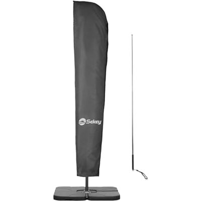 Sekey Housse Parasol Deporte/Parasol, Capuchon de Protection 265×48/70 cm – Polyester 100% Etanche, Résistant aux UV - Publicité Sekey Housse Parasol Deporte/Parasol, Capuchon de Protection 265×48/70 cm – Polyester 100% Etanche, Résistant aux UV - Publicité
