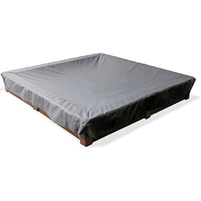 Mehr garten - Sandpit Cover - 122x122x20 cm - Sandbox Cover - Publicité Mehr garten - Sandpit Cover - 122x122x20 cm - Sandbox Cover - Publicité