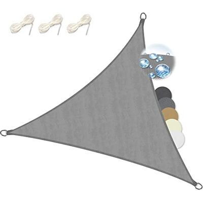 Sol Royal Voile d'ombrage Triangulaire imperméable PES UV pour pergola - Publicité Sol Royal Voile d'ombrage Triangulaire imperméable PES UV pour pergola - Publicité