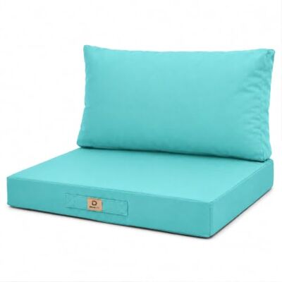 deco arts Coussins pour Salon de Jardin Déhoussable Coussins extérieur 60x70 cm Coussin de Remplacement pour Fauteuil, Banc & Chaise d'extérieur Imperméable & Confortable Bleu caraïbes - Publicité deco arts Coussins pour Salon de Jardin Déhoussable Coussins extérieur 60x70 cm Coussin de Remplacement pour Fauteuil, Banc & Chaise d'extérieur Imperméable & Confortable Bleu caraïbes - Publicité