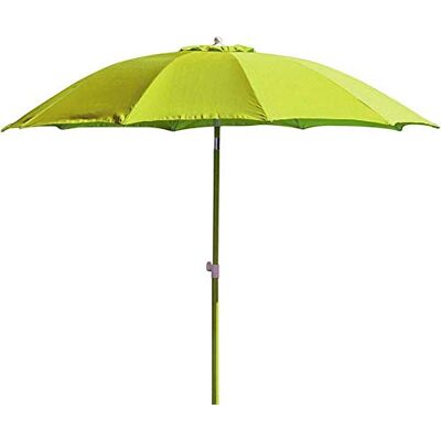 Proloisirs Parasol rond inclinable aluminium 2,70m Lemon - Publicité Proloisirs Parasol rond inclinable aluminium 2,70m Lemon - Publicité