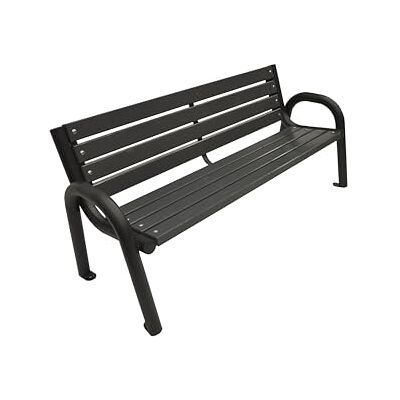 Primario Grande Banc de jardin, banc de parc, en bois, meubles de jardin, avec capacité de charge de 350 kg, résistant aux intempéries, design scandinave (Primario gris, 100 cm, longueur d'assise, CE) - Publicité Primario Grande Banc de jardin, banc de parc, en bois, meubles de jardin, avec capacité de charge de 350 kg, résistant aux intempéries, design scandinave (Primario gris, 100 cm, longueur d'assise, CE) - Publicité