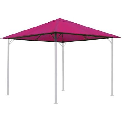 QUICK STAR Toit de rechange pour tonnelle de jardin, 3 x 3 m, couleur baie, housse de rechange - Publicité QUICK STAR Toit de rechange pour tonnelle de jardin, 3 x 3 m, couleur baie, housse de rechange - Publicité