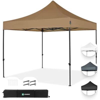 Vonroc - Tenda De Jardim Premium 3x3m - Beige - Modular - Tente de jardin - Publicité Vonroc - Tenda De Jardim Premium 3x3m - Beige - Modular - Tente de jardin - Publicité