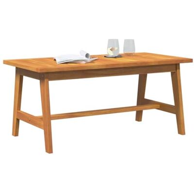 vidaXL Table basse rectangulaire en bois d'acacia - Résistante et élégante - Publicité vidaXL Table basse rectangulaire en bois d'acacia - Résistante et élégante - Publicité