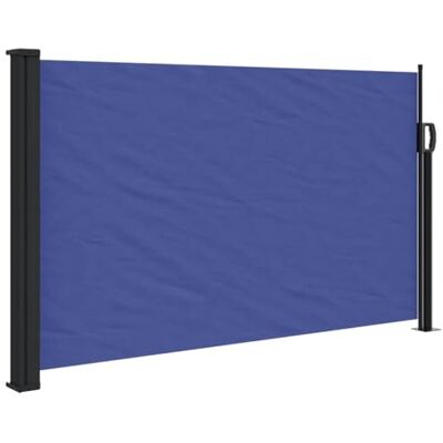 vidaXL Tende Da Sole Laterale Retrattile Bleu 120x600 Cm - Tenda Da Sole Laterale - Publicité vidaXL Tende Da Sole Laterale Retrattile Bleu 120x600 Cm - Tenda Da Sole Laterale - Publicité