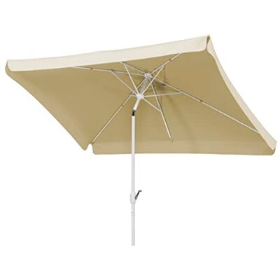 Schneider Parasol Oslo Naturel 300 x 200 x 250 cm 752-02 - Publicité Schneider Parasol Oslo Naturel 300 x 200 x 250 cm 752-02 - Publicité