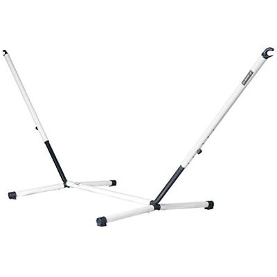 LA SIESTA ® Nautico Cool Grey Powder Coated Steel Stand for Double Hammocks - Publicité LA SIESTA ® Nautico Cool Grey Powder Coated Steel Stand for Double Hammocks - Publicité