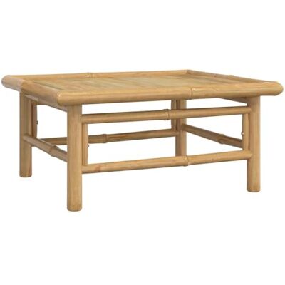 vidaXL Table de Jardin 65x55x30 cm Bambou 362282 - Publicité vidaXL Table de Jardin 65x55x30 cm Bambou 362282 - Publicité