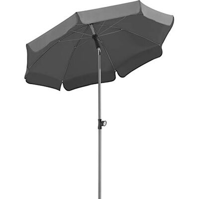 Schneider Parasol Locarno anthracite d'env. 150 cm de diamètre. Publicité Schneider Parasol Locarno anthracite d'env. 150 cm de diamètre. Publicité