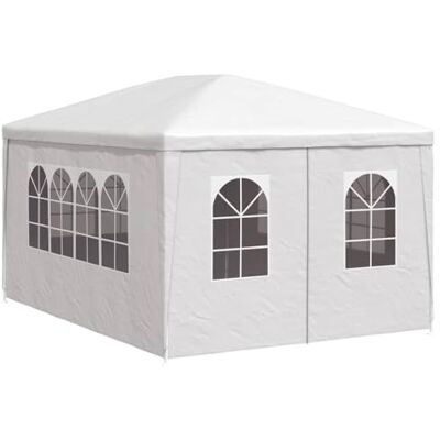 vidaXL - Tente de fête blanche 10'x13' - UV résistant - Publicité vidaXL - Tente de fête blanche 10'x13' - UV résistant - Publicité