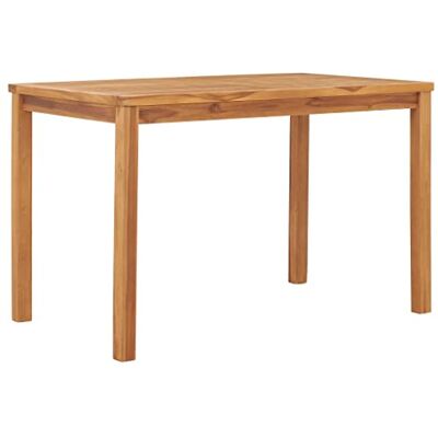 vidaXL Table de Jardin 120x70cm Teck - Publicité vidaXL Table de Jardin 120x70cm Teck - Publicité