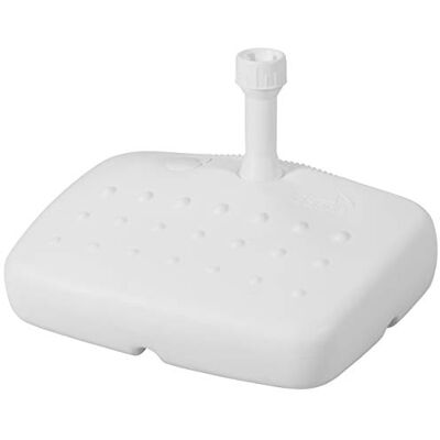 Support parasol blanc Doppler 17 l - Supports pour parasols - Publicité Support parasol blanc Doppler 17 l - Supports pour parasols - Publicité