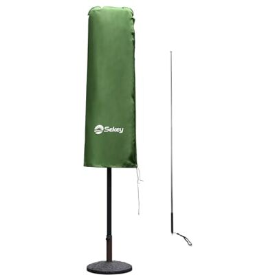 Sekey Housse Double Parasol Capuchon de Protection pour Parasol XXL 165×50/62 cm – Capuchon Extra Large, Polyester 100% - Publicité Sekey Housse Double Parasol Capuchon de Protection pour Parasol XXL 165×50/62 cm – Capuchon Extra Large, Polyester 100% - Publicité