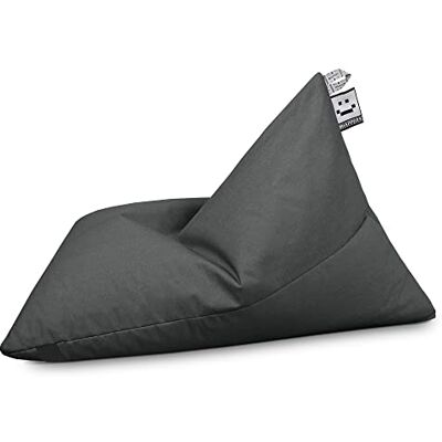 Happers to-Go Pouf d'extérieur Gris avec Poche et poignée pour Transporter Partout où Vous Voulez… - Publicité Happers to-Go Pouf d'extérieur Gris avec Poche et poignée pour Transporter Partout où Vous Voulez… - Publicité